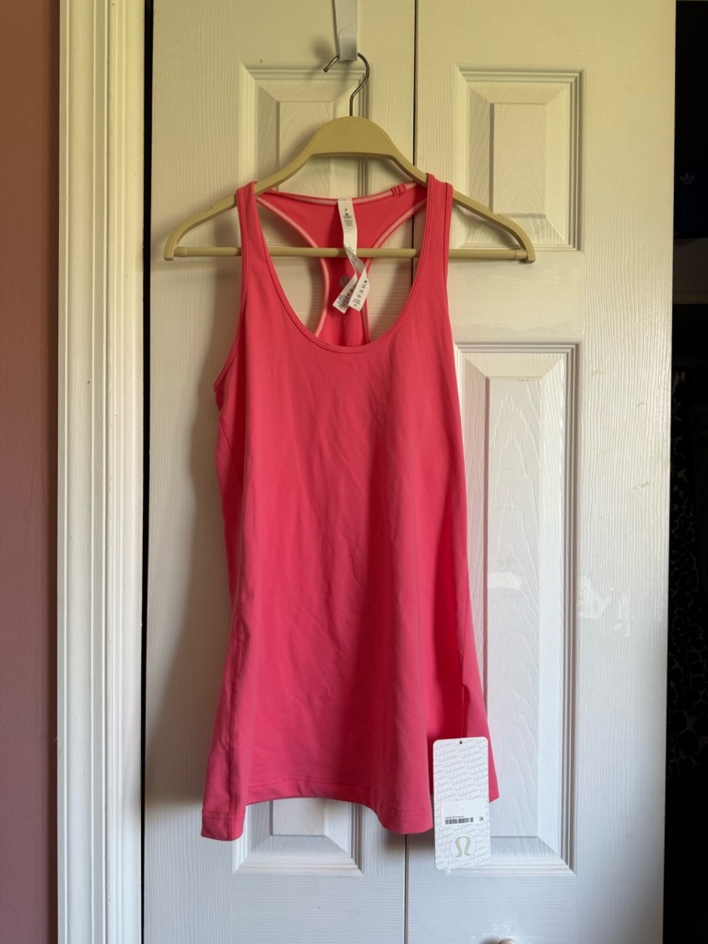NWT Lululemon athletica Pink Racerback Tank SZ 8